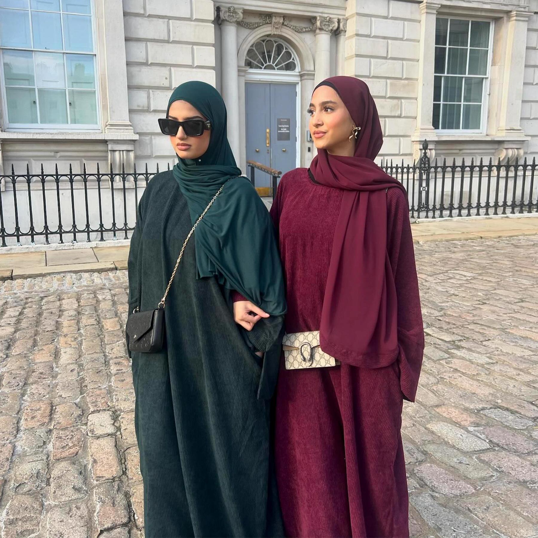 Winter Corduroy Basic Khalisa Abaya (NCA003)