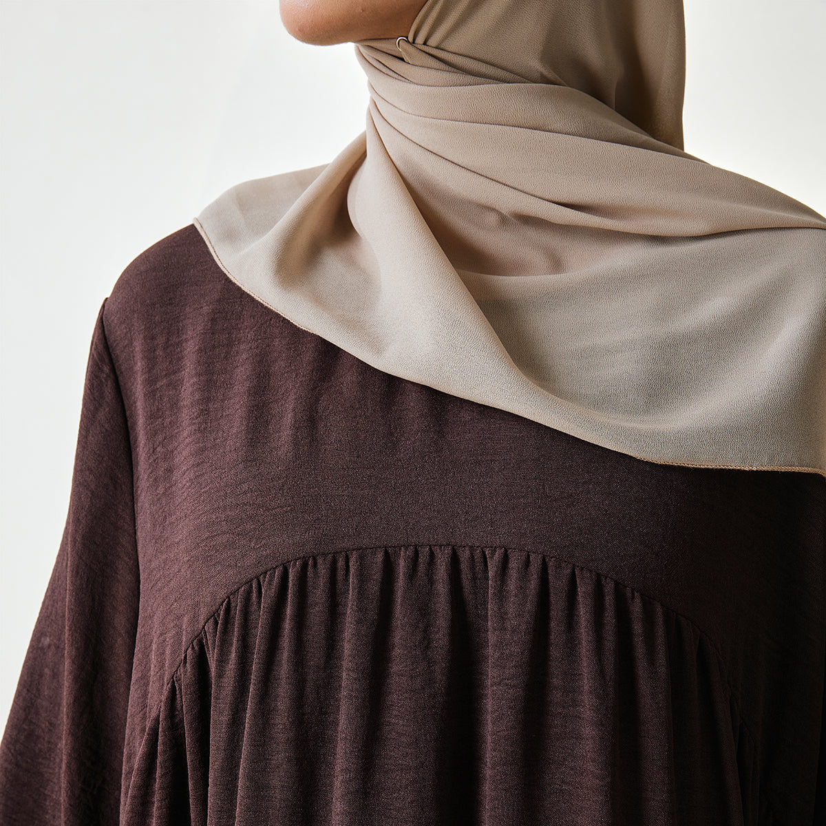 Reversible Abaya Made With Crepe Fabric(NCA004)