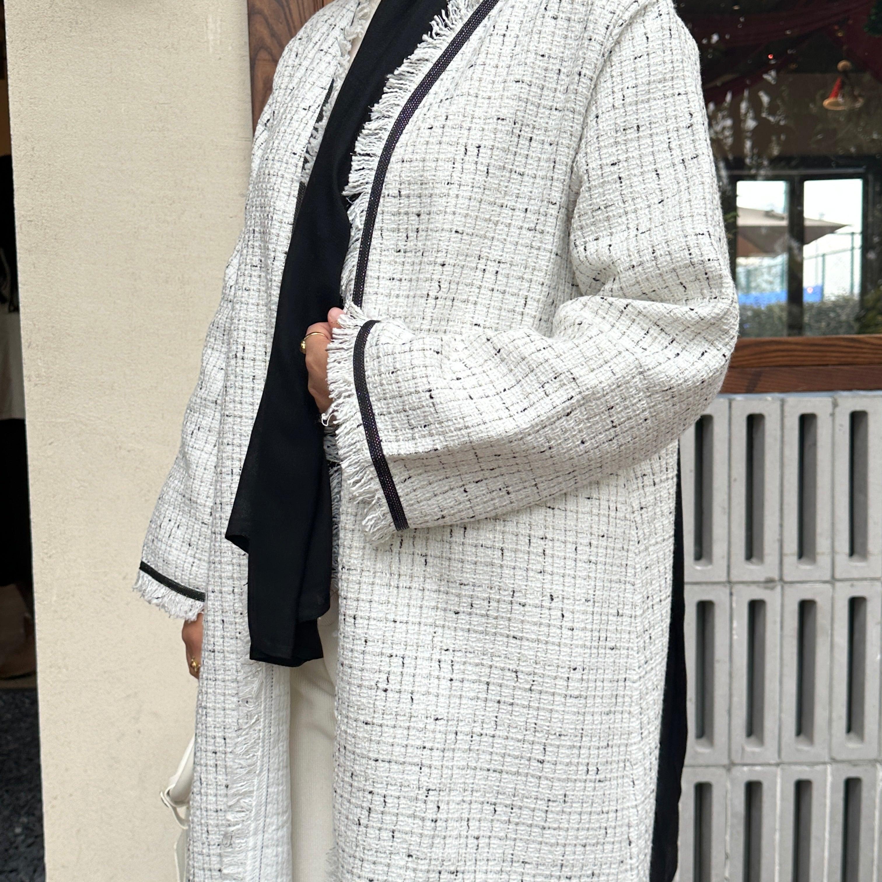 Chic Autumn/Winter Hajna Open Abaya (NCO001)