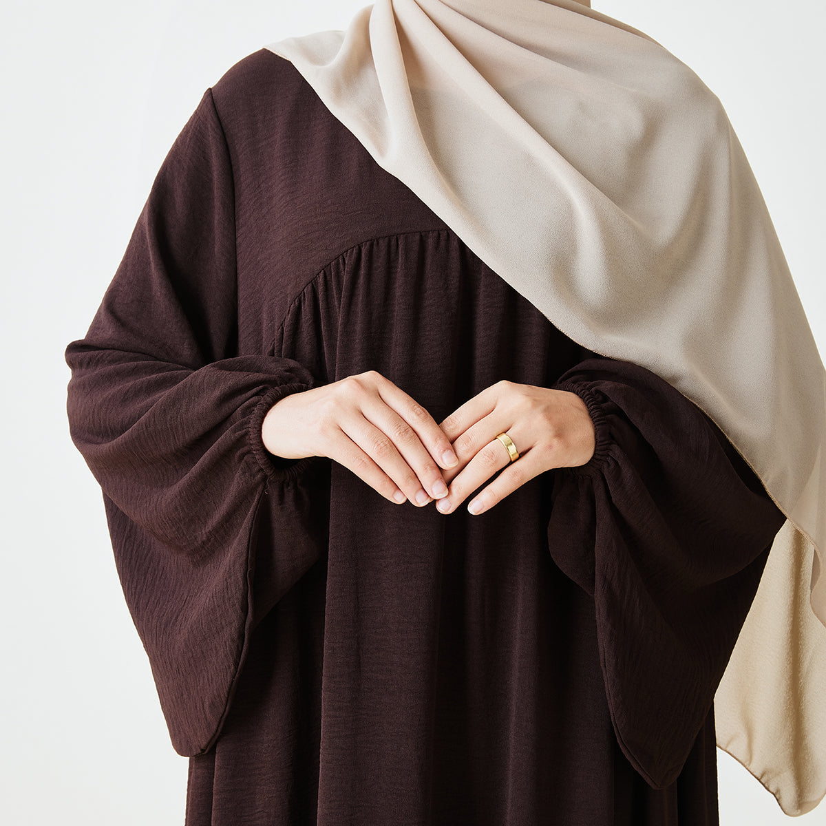 Reversible Abaya Made With Crepe Fabric(NCA004)