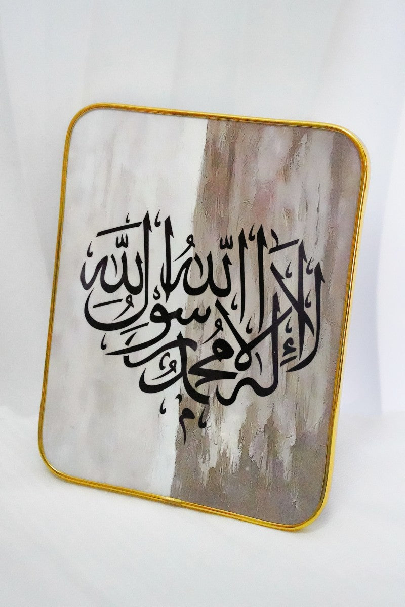 Islamic-Style Crystal Porcelain Decorative Panel – 20×25 cm (NCD003)