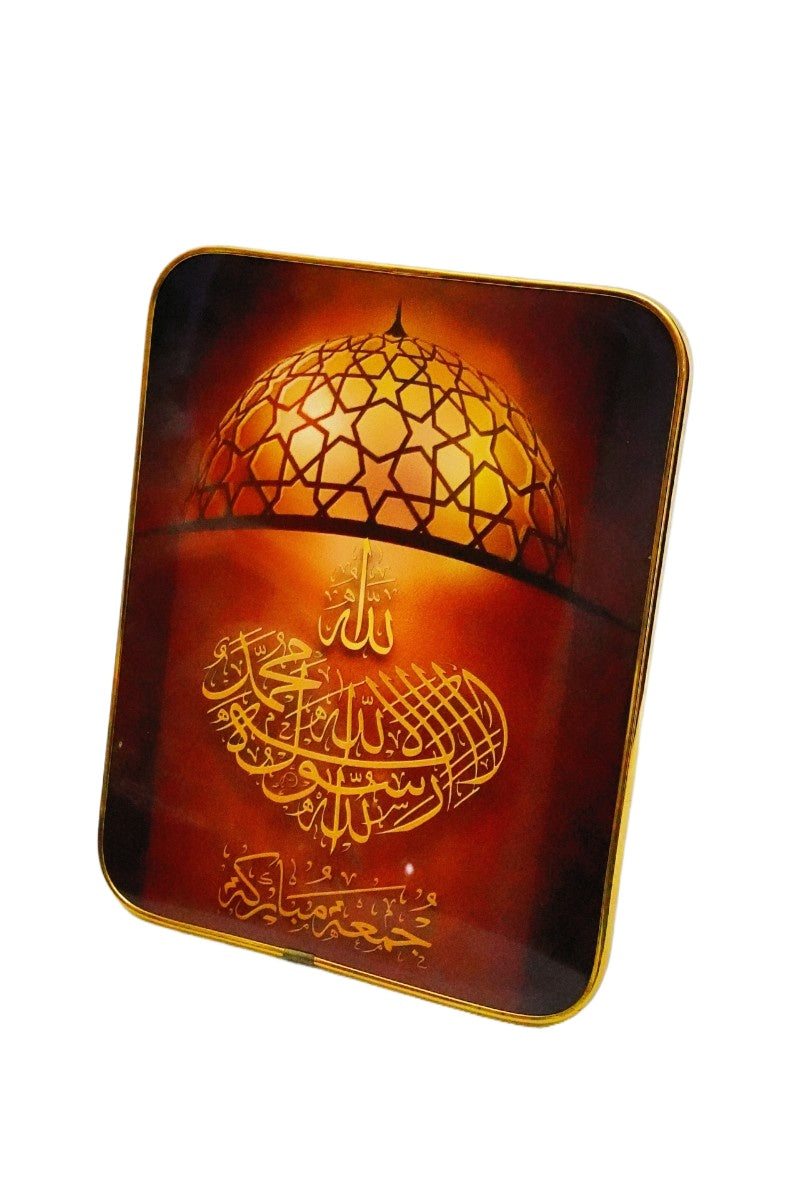 Islamic-Style Crystal Porcelain Decorative Panel – 20×25 cm (NCD003)