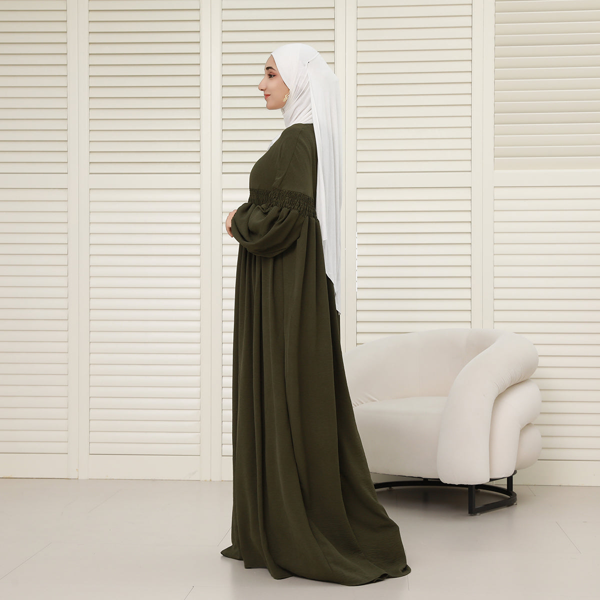 CEY Oversized Modest Abaya – Loose Fit, No Shape, Lightweight Comfort (NCA008)
