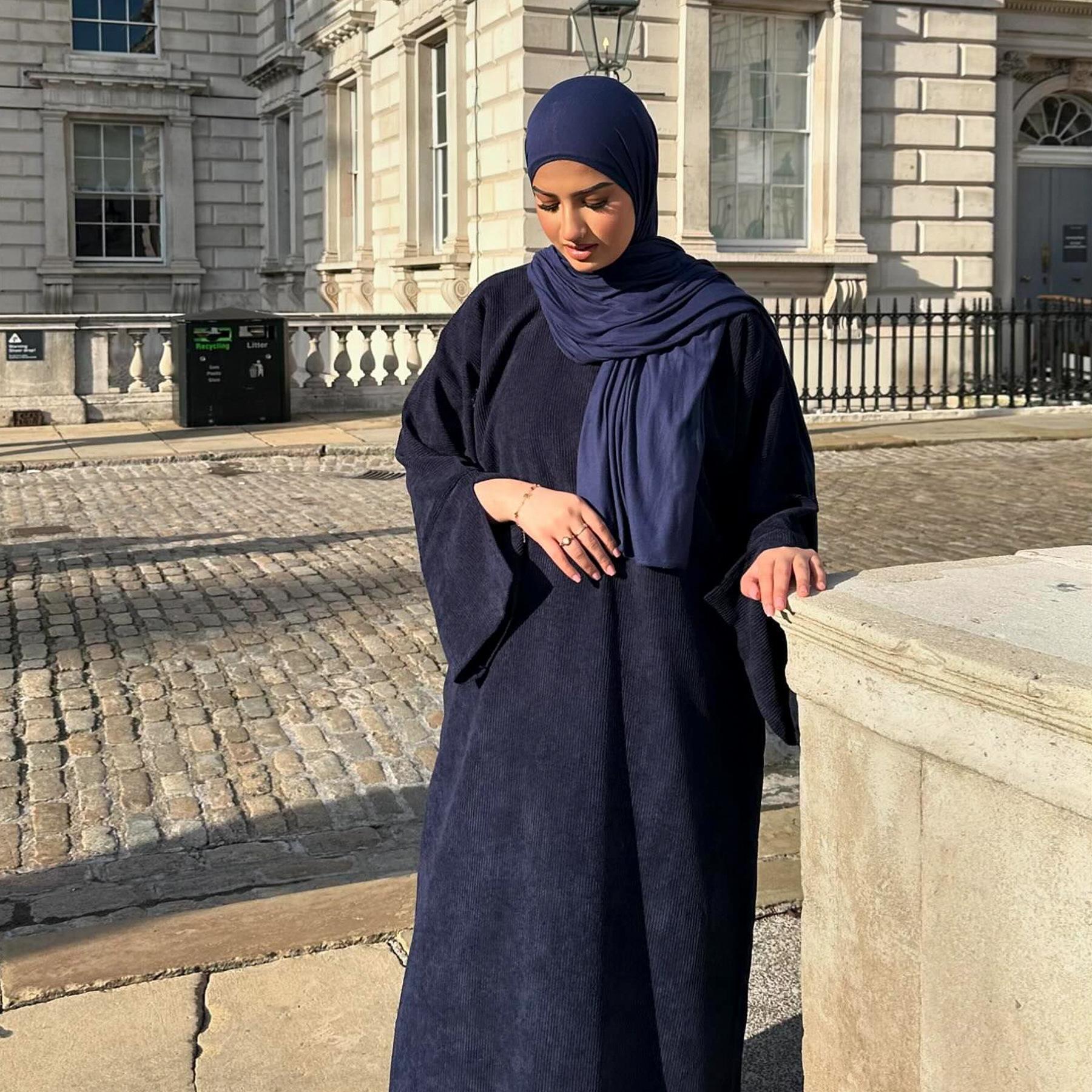 Winter Corduroy Basic Khalisa Abaya (NCA003)