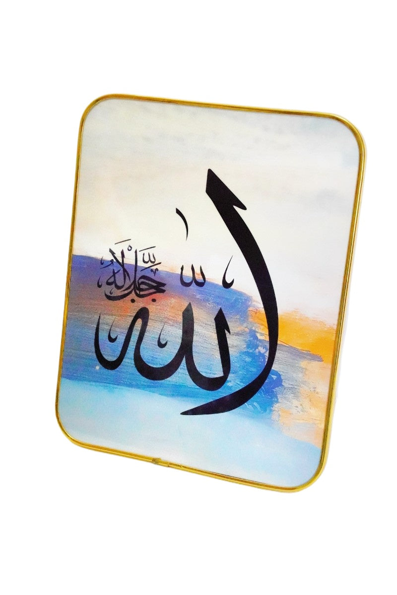 Islamic-Style Crystal Porcelain Decorative Panel – 20×25 cm (NCD003)