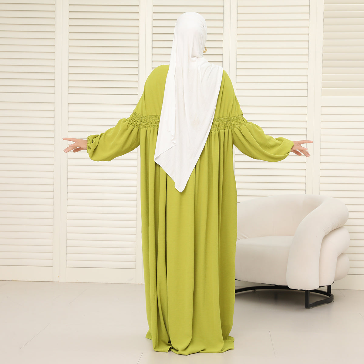 CEY Oversized Modest Abaya – Loose Fit, No Shape, Lightweight Comfort (NCA008)