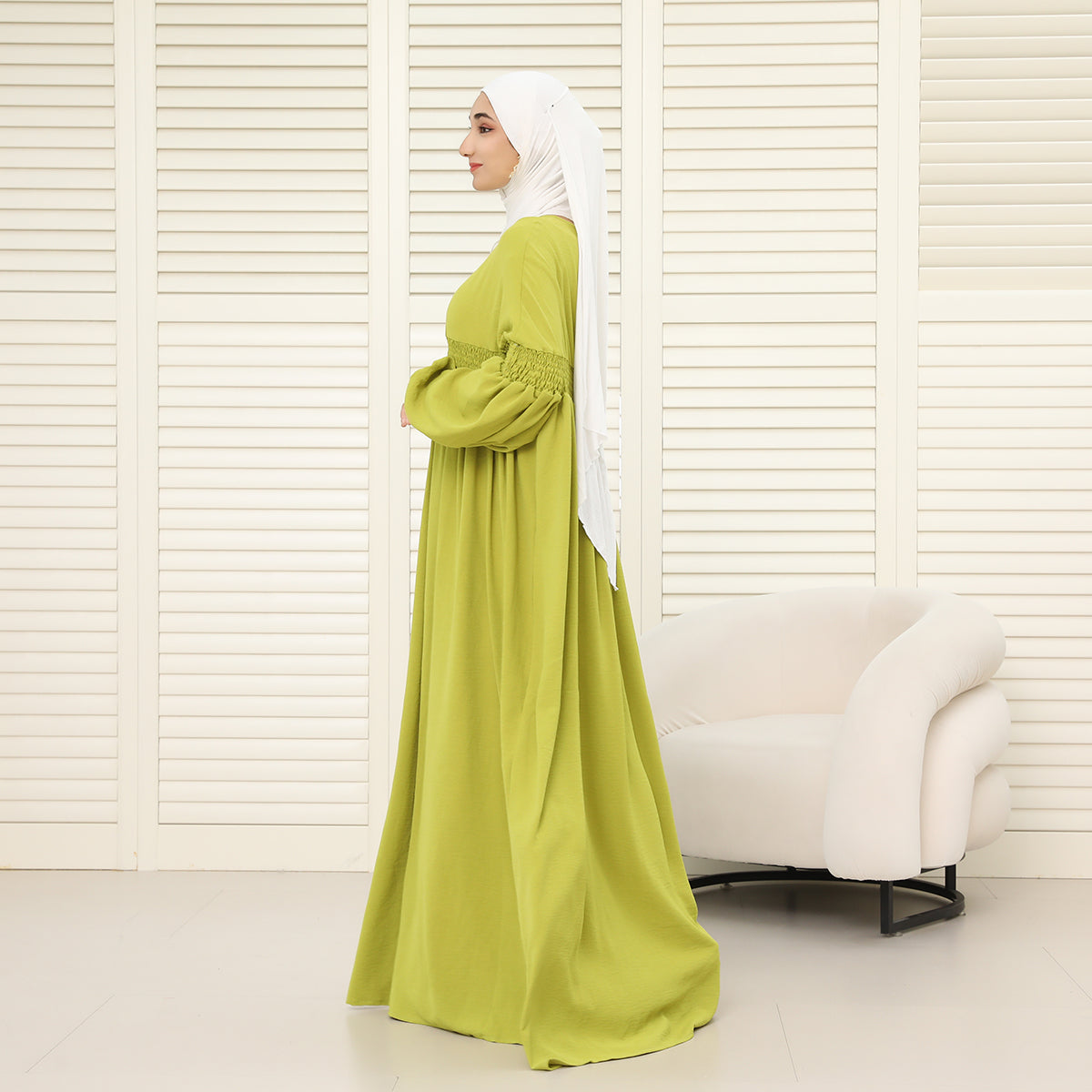 CEY Oversized Modest Abaya – Loose Fit, No Shape, Lightweight Comfort (NCA008)