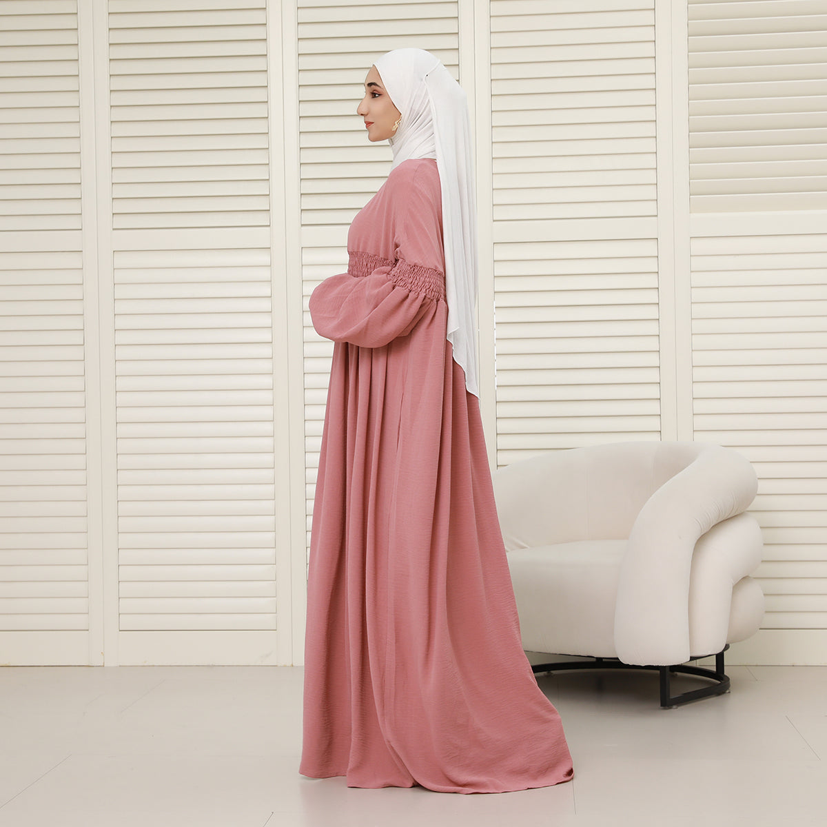 CEY Oversized Modest Abaya – Loose Fit, No Shape, Lightweight Comfort (NCA008)