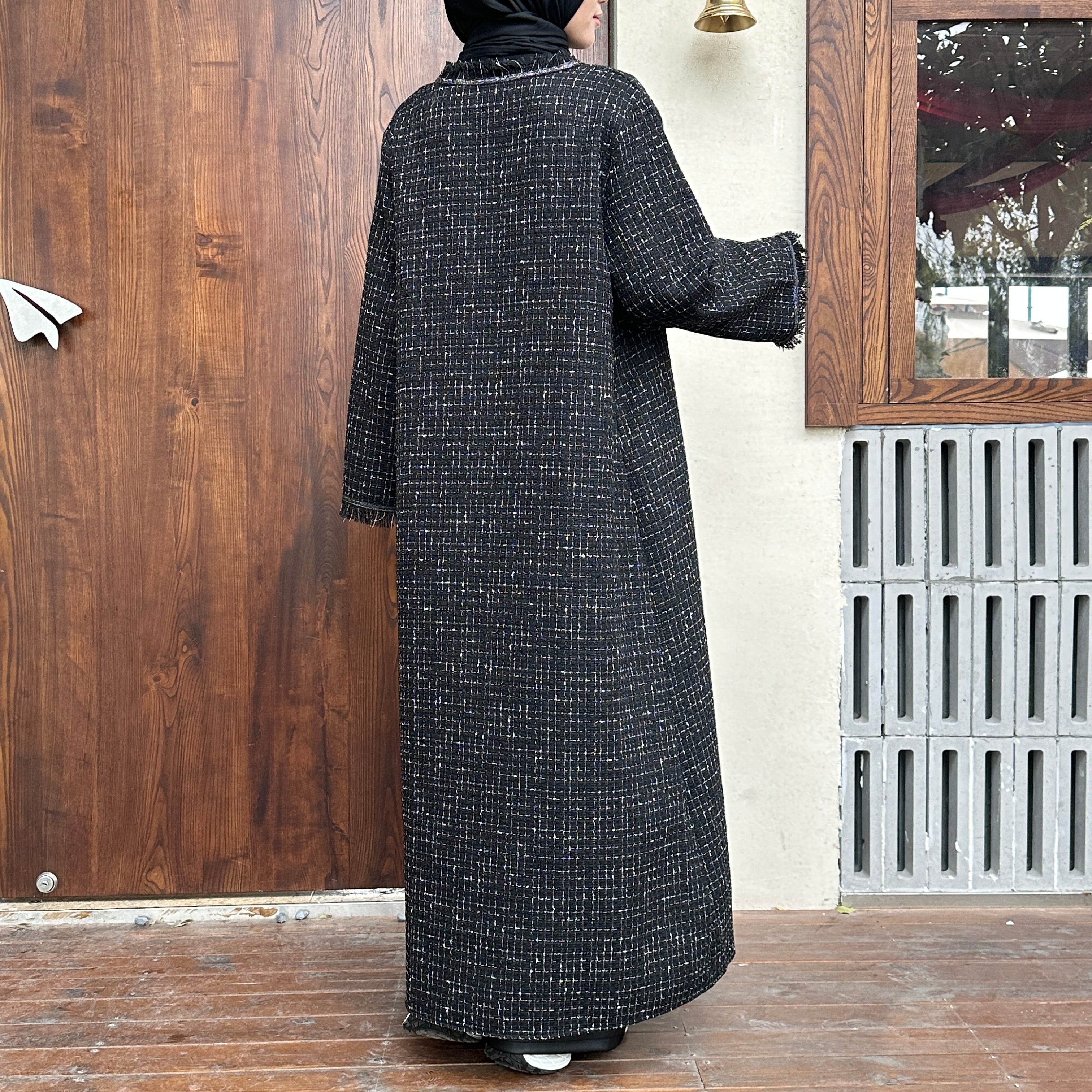 Chic Autumn/Winter Hajna Open Abaya (NCO001)