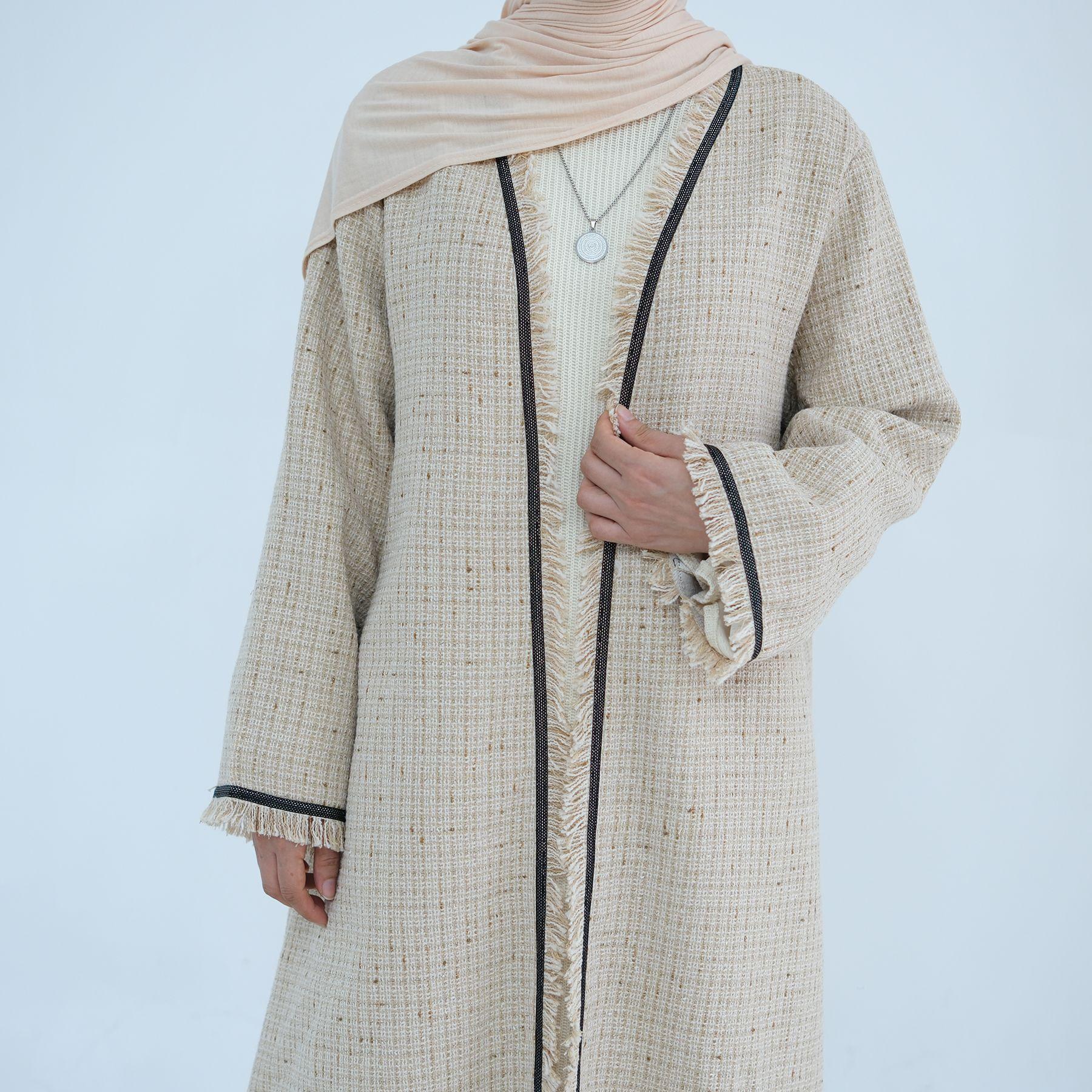 Chic Autumn/Winter Hajna Open Abaya (NCO001)