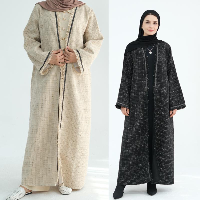 Chic Autumn/Winter Hajna Open Abaya (NCO001)