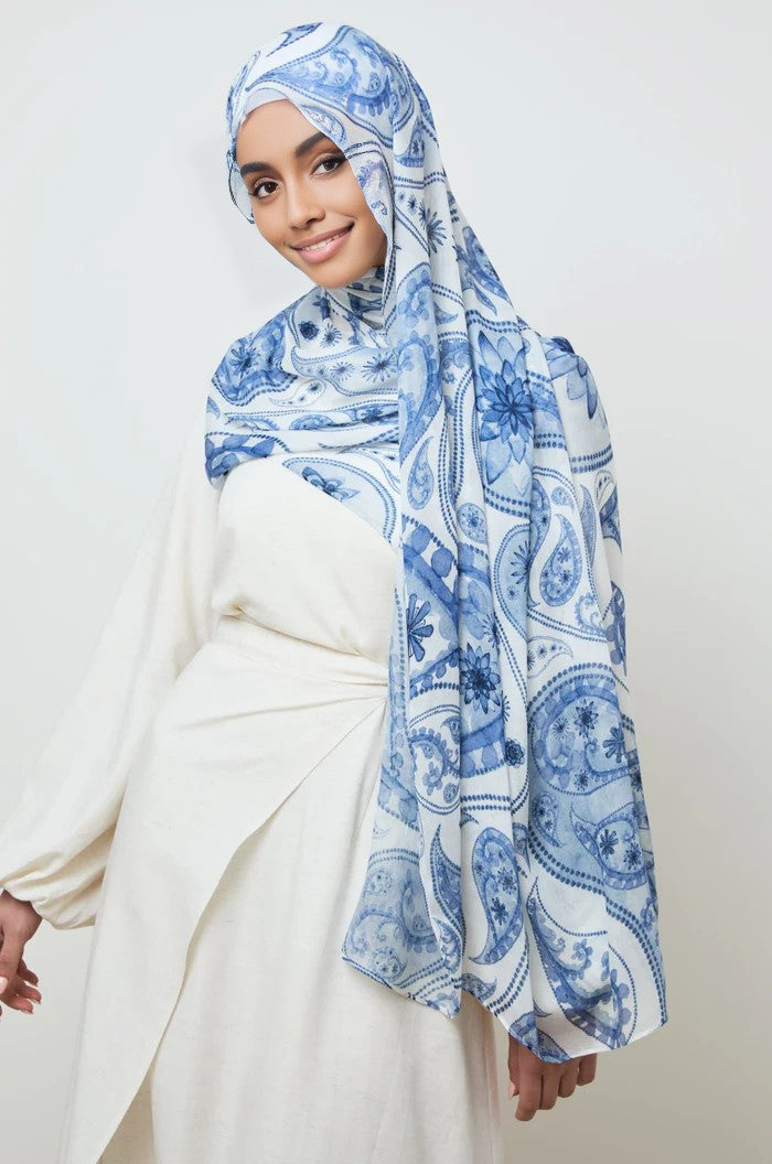 Printed Modal Hassana Hijab (NCH004)